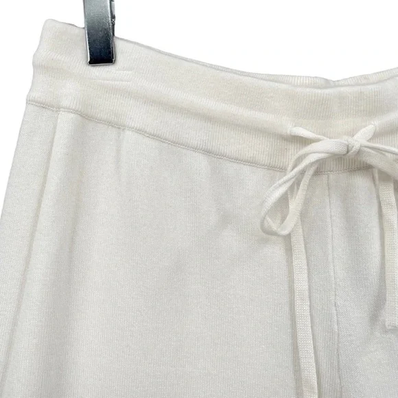 Lunya Cozy Cotton Silk Jogger Drawstring Pull On Sincere White NWT - Picture 5 of 8